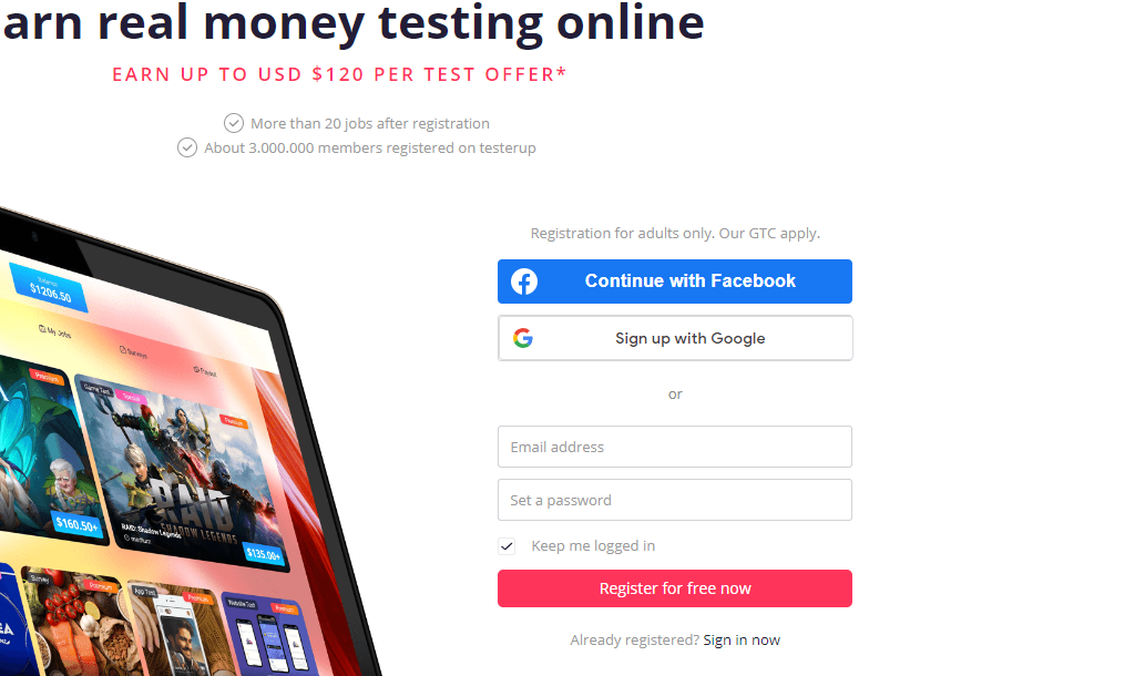 testerup-·-Earn-money-as-an-online-tester